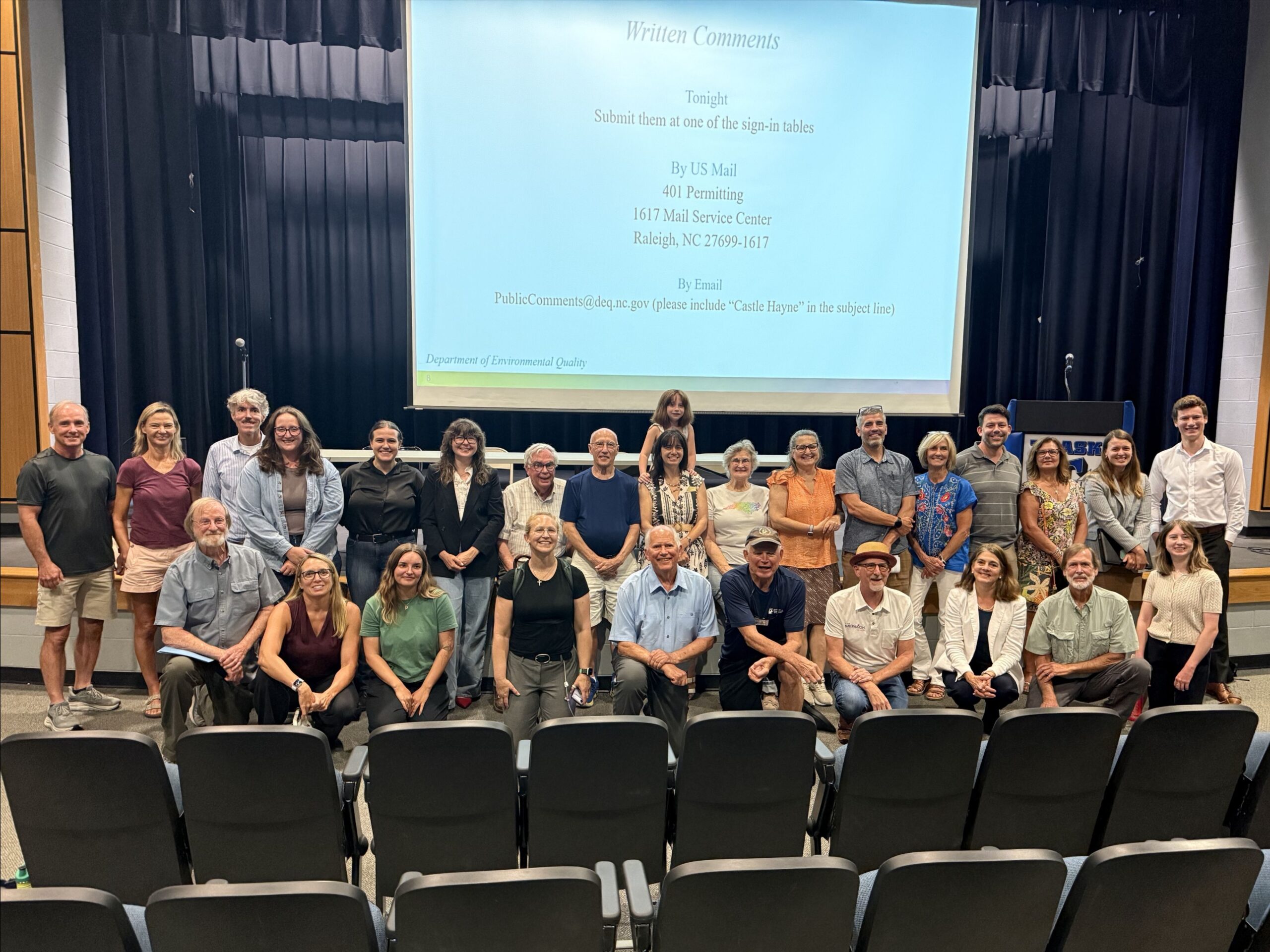 Cape Fear Riverkeeper joined other advocates and concerned community members